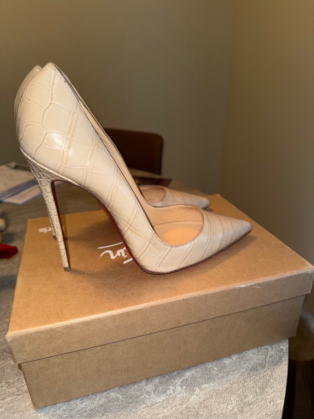 So Kate 120 Calf Ali N252 NOUGAT